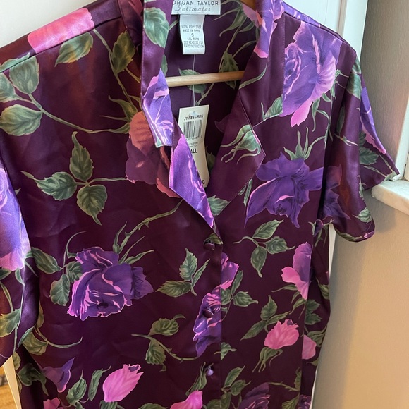 NWT Vintage Morgan Taylor Robe and Nightgown Matching Set! - Picture 7 of 12